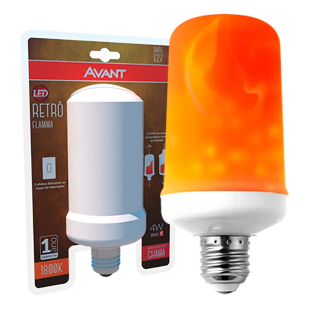 Lâmpada LED Avant Flamma 4W E27 - 860790077