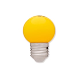 Lâmpada LED Bolinha Mini Globo Empalux 1,5W Amarela E27 127V - MG10112