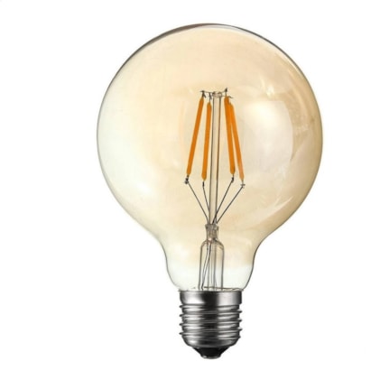 Lâmpada LED Bronzearte Filamento Ballon Vintage 4W 2000K Bivolt - LPLG12542BV