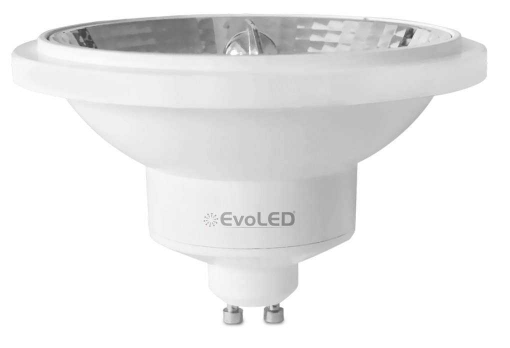 Lâmpada LED Evoled GU10 AR111 Bivolt 12W 2700K - LE-3342