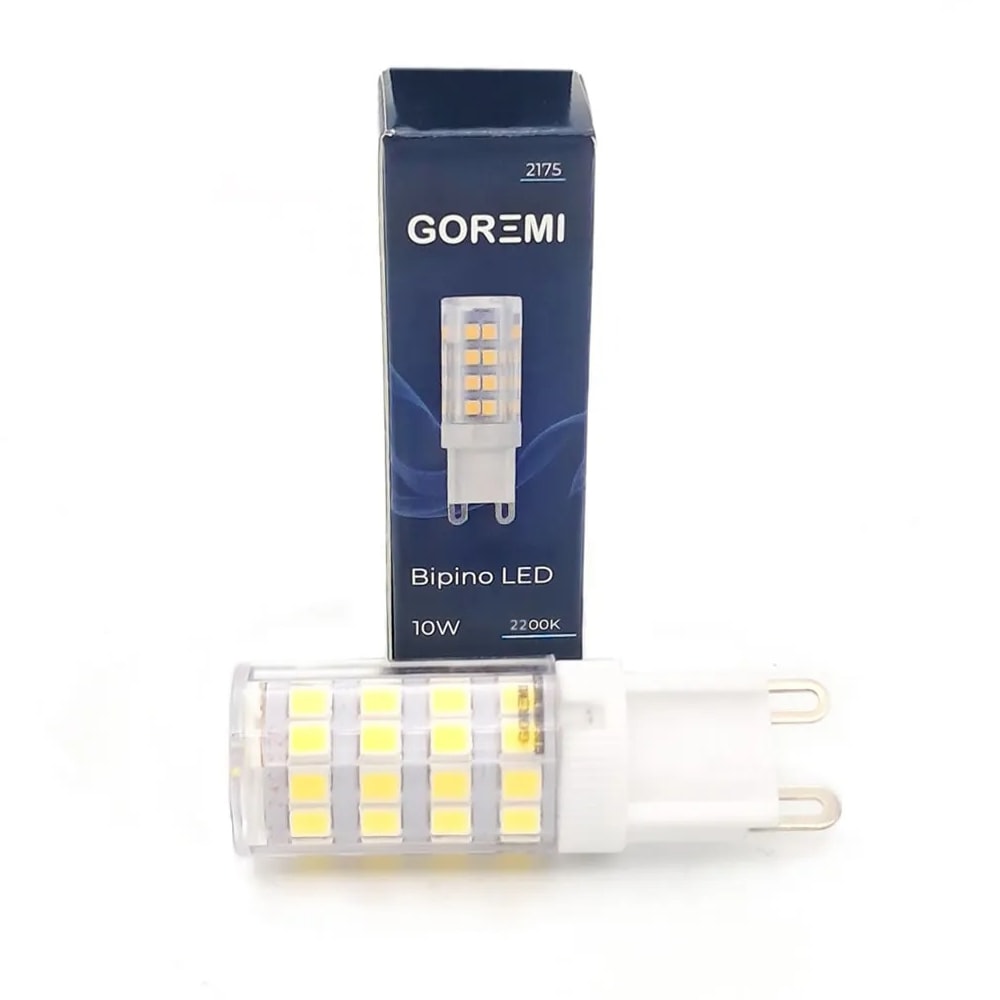 Lâmpada LED Goremi G9 Halopin 10W 2200K Bivolt - 20697