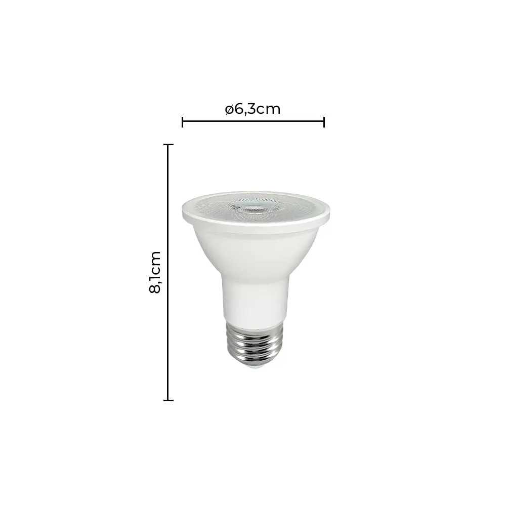 Lâmpada LED Nordecor SOF Par20 IRC95 7W 3000K - 1128