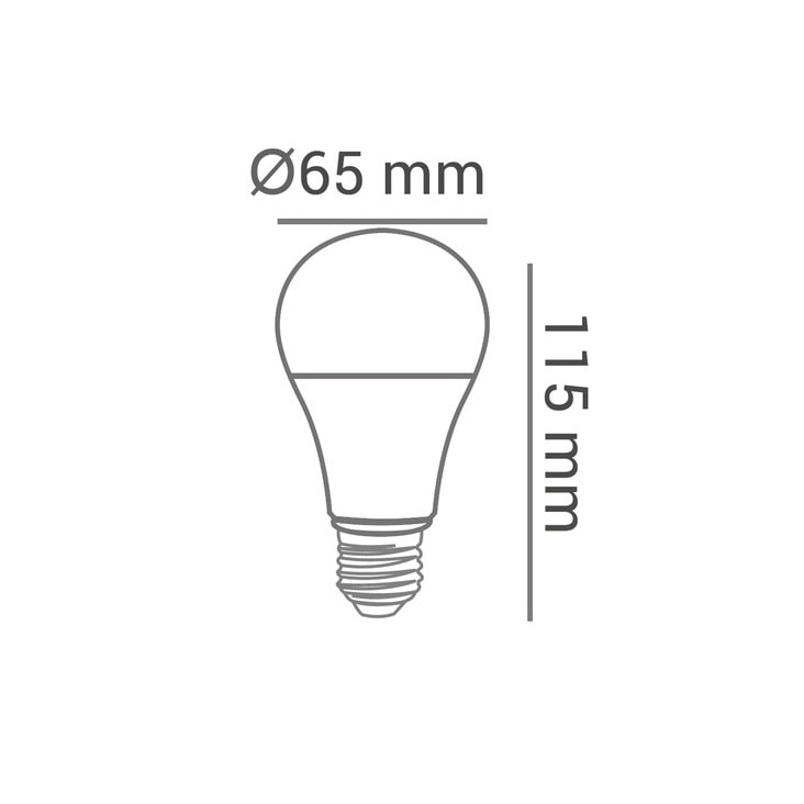 Lâmpada LED Opus Bulbo Dimerizável 12W 6500K Bivolt