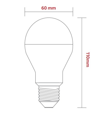 Lâmpada LED Ourolux Controled 2 em 1 9W 6500K Bivolt - 20482