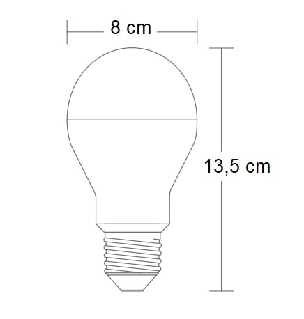 Lâmpada LED Ourolux Superled A80 20W 6500K Bivolt - 20401