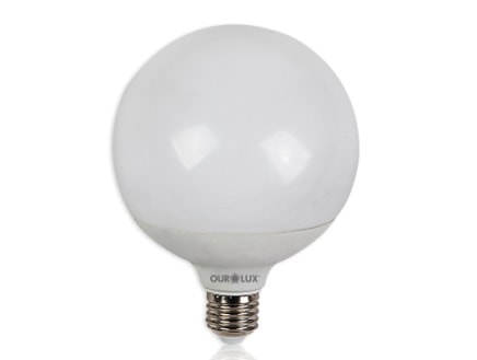 Lâmpada LED Ourolux Superled Globo 12W 2700K Bivolt - 20425
