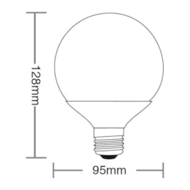 Lâmpada LED Taschibra Globo 800/100 6500K - 11080193