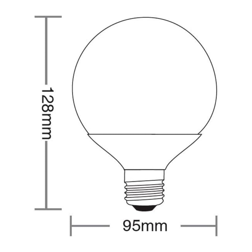 Lâmpada LED Taschibra Globo 800/100 6500K - 11080193