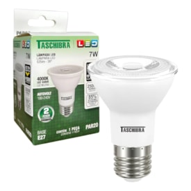 Lâmpada LED Taschibra Par20 7W 4000K - 11080604
