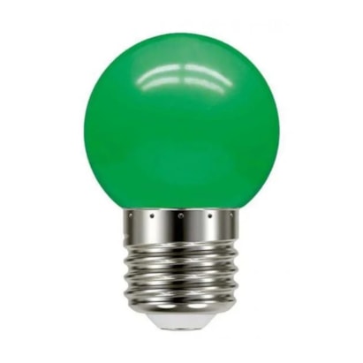Lâmpada LED Upled Bolinha Verde 3W G45