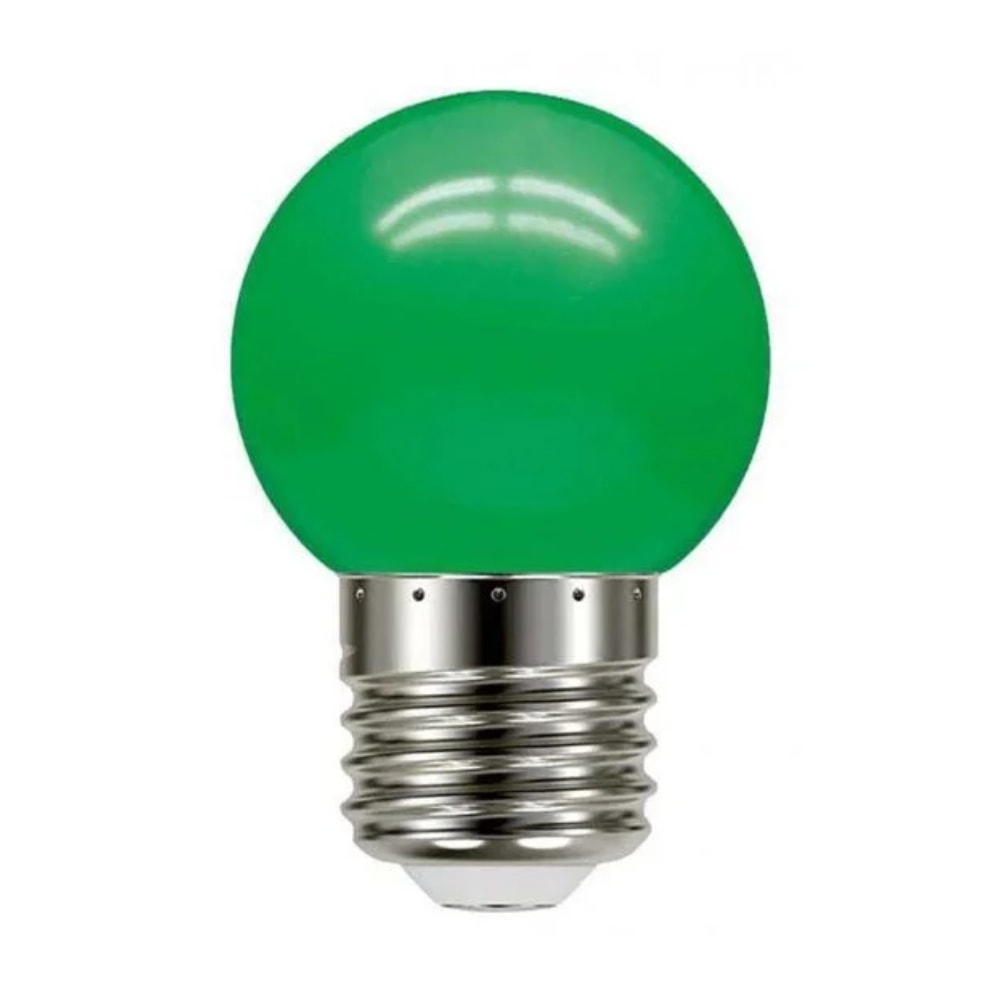 Lâmpada LED Upled Bolinha Verde 3W G45