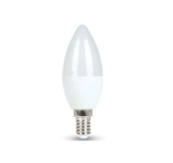 Lâmpada Vela Led Leitosa Nordecor 4W E14 - MLP5027