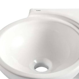 Lavatório de Banheiro Canto Icasa 30cm Branco - IL400