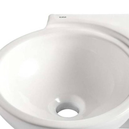 Lavatório de Banheiro Canto Icasa 30cm Branco - IL400