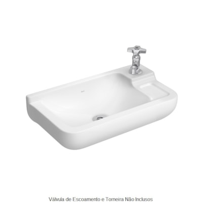 Lavatório de Banheiro Deca Izy 43 x 23,5cm Branco - L.100.17