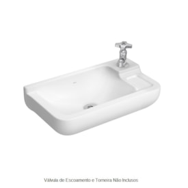 Lavatório de Banheiro Deca Izy 43x23,5cm Branco - L.100.17