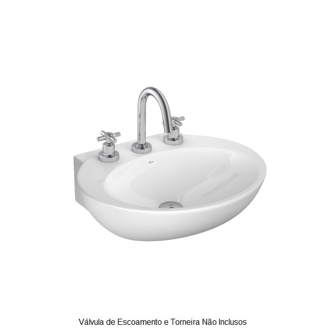 Lavatório de Banheiro Deca Spot 42,5 x 50cm  Branco - L.39.17