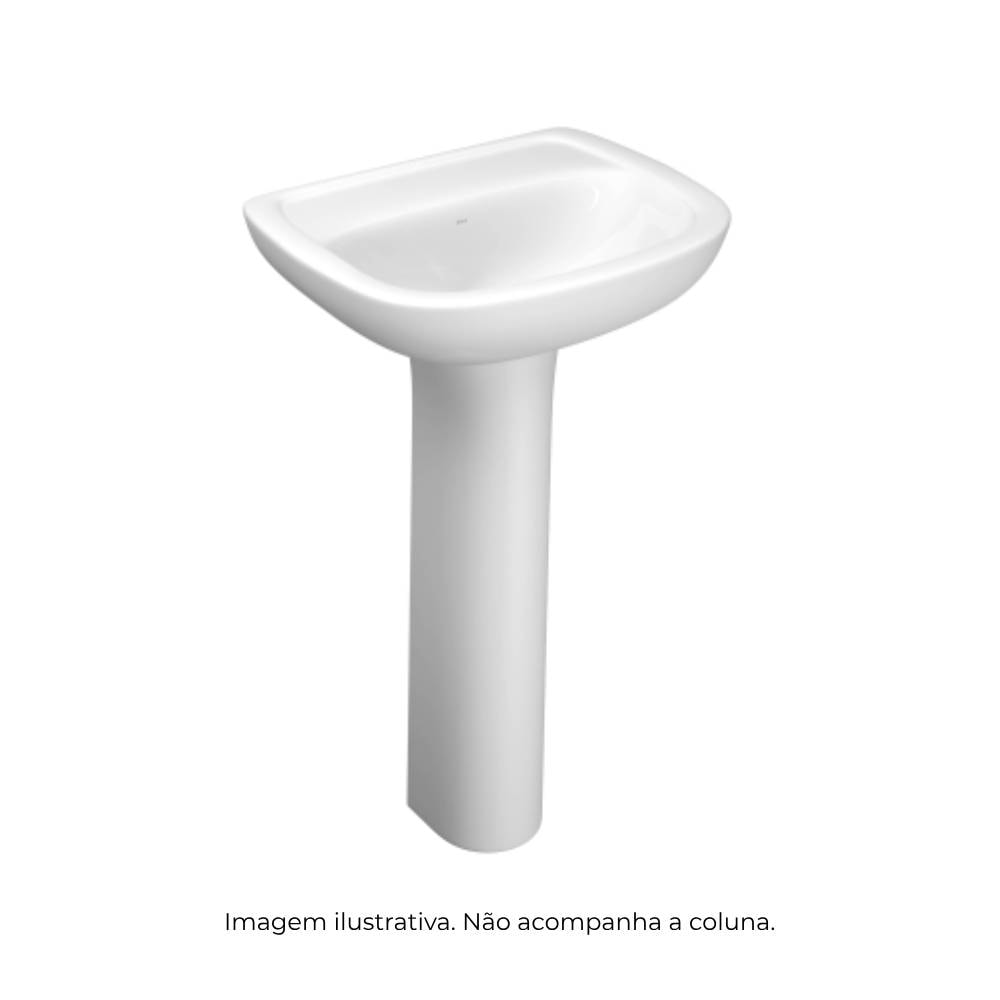 Lavatório de Banheiro Deca Vogue Plus 35,5x44,5cm Branco - L.510.17