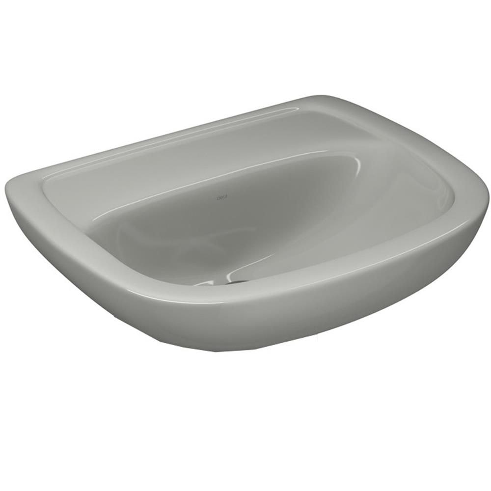 Lavatório de Banheiro Deca Vogue Plus 47 x 55cm Cinza - L.51.87