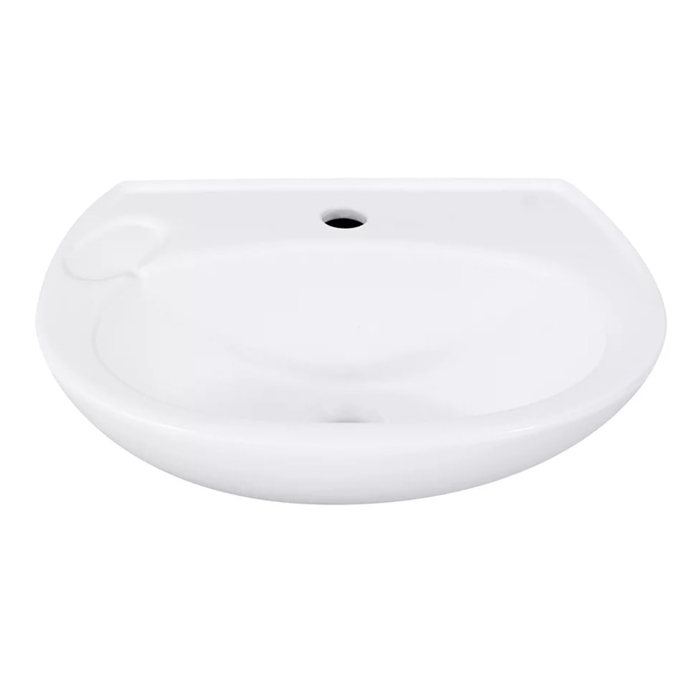 Lavatório de Banheiro Icasa Sabará 46,5 x 35cm Branco - IL3200