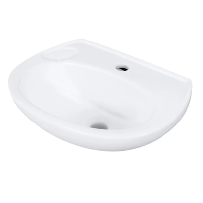 Lavatório de Banheiro Icasa Sabará 46,5 x 35cm Branco - IL3200