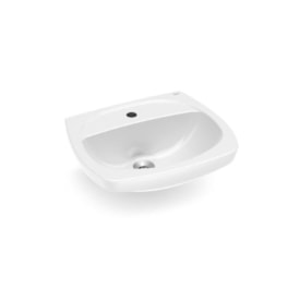 Lavatório de Banheiro Incepa Thema Plus 52x42cm Branco