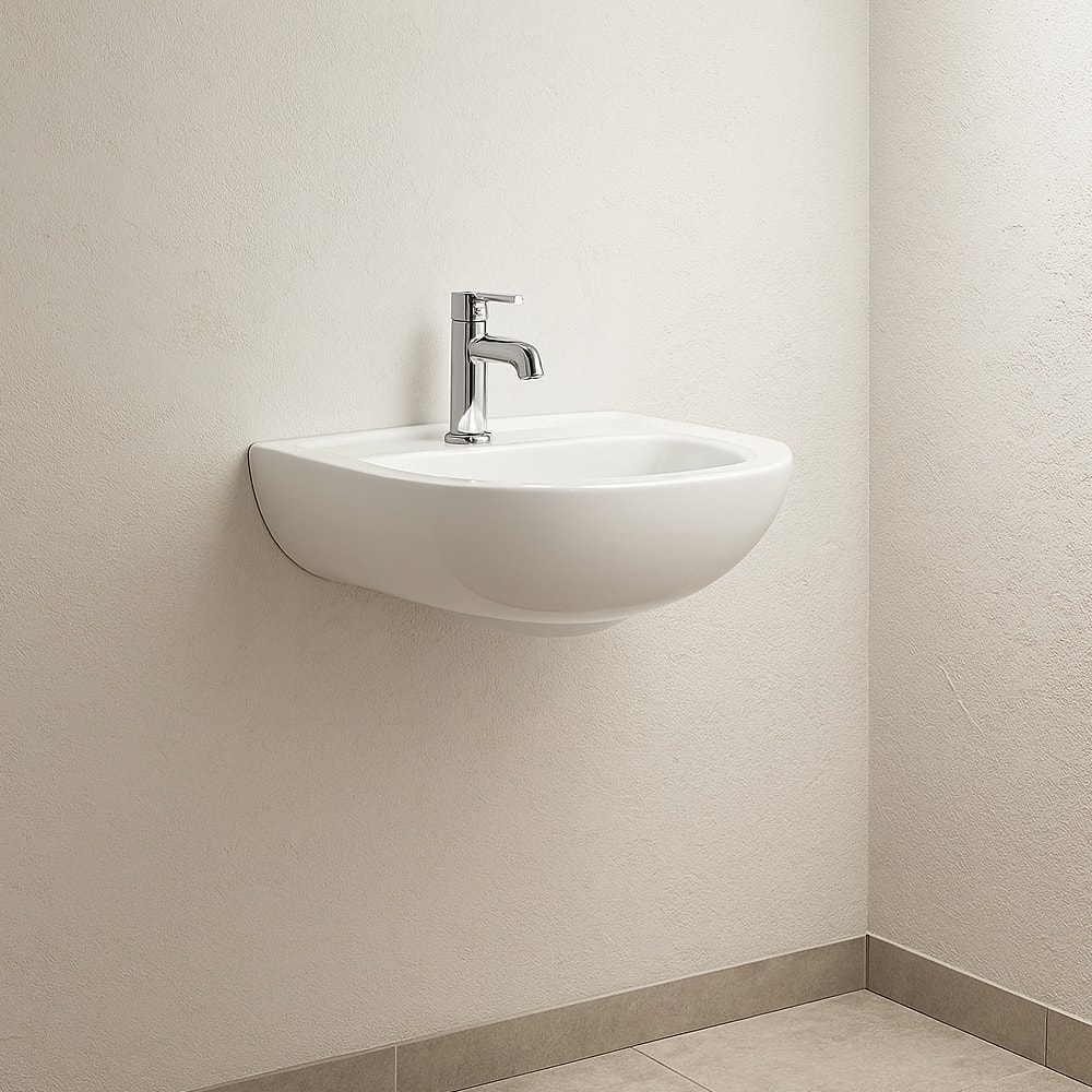 Lavatório Etna 50x40cm Icasa Branco - IL200