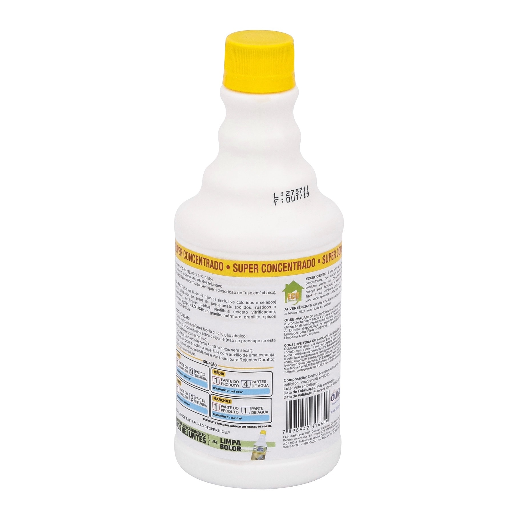 Limpa Rejunte 500ml Duratto