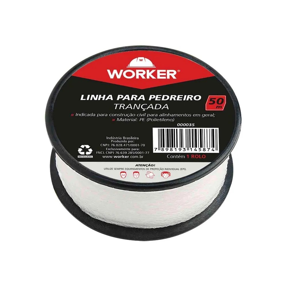 Linha para Pedreiro 50 Metros