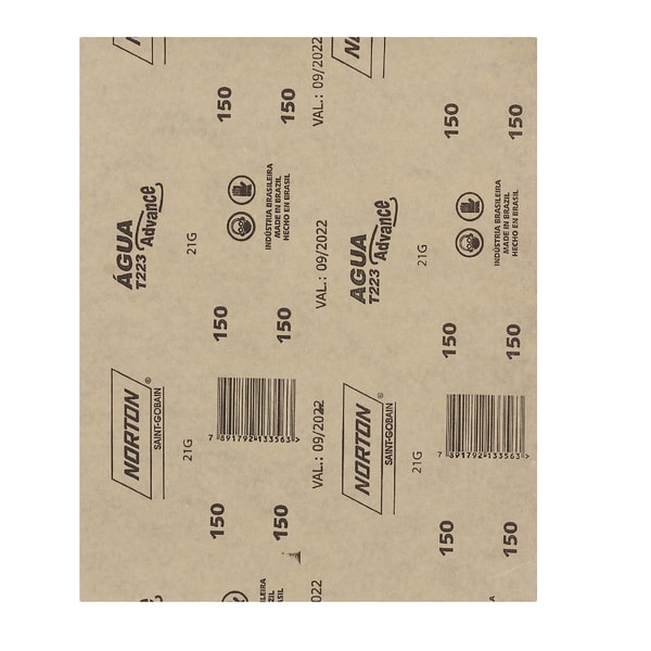 Lixa D'água Norton T401 N.1500