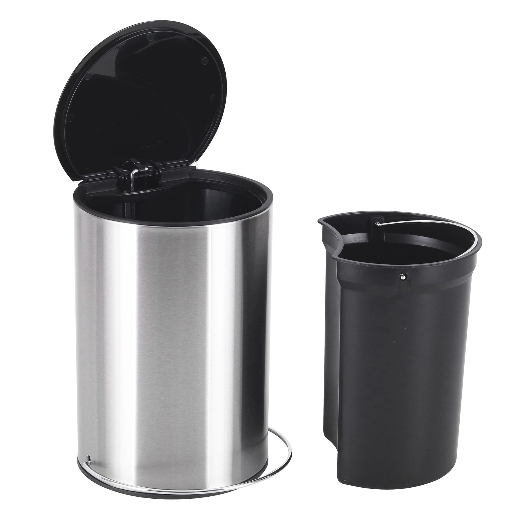 Lixeira 5 Litros com Pedal e Balde GhelPlus Inox - 20.03.50104