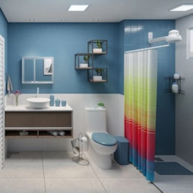 Lixeira Com Tampa Basculante 8L Astra Mediterrâneo Cinza - LTB2MDT