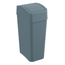 Lixeira Com Tampa Basculante 8L Astra Mediterrâneo Cinza - LTB2MDT