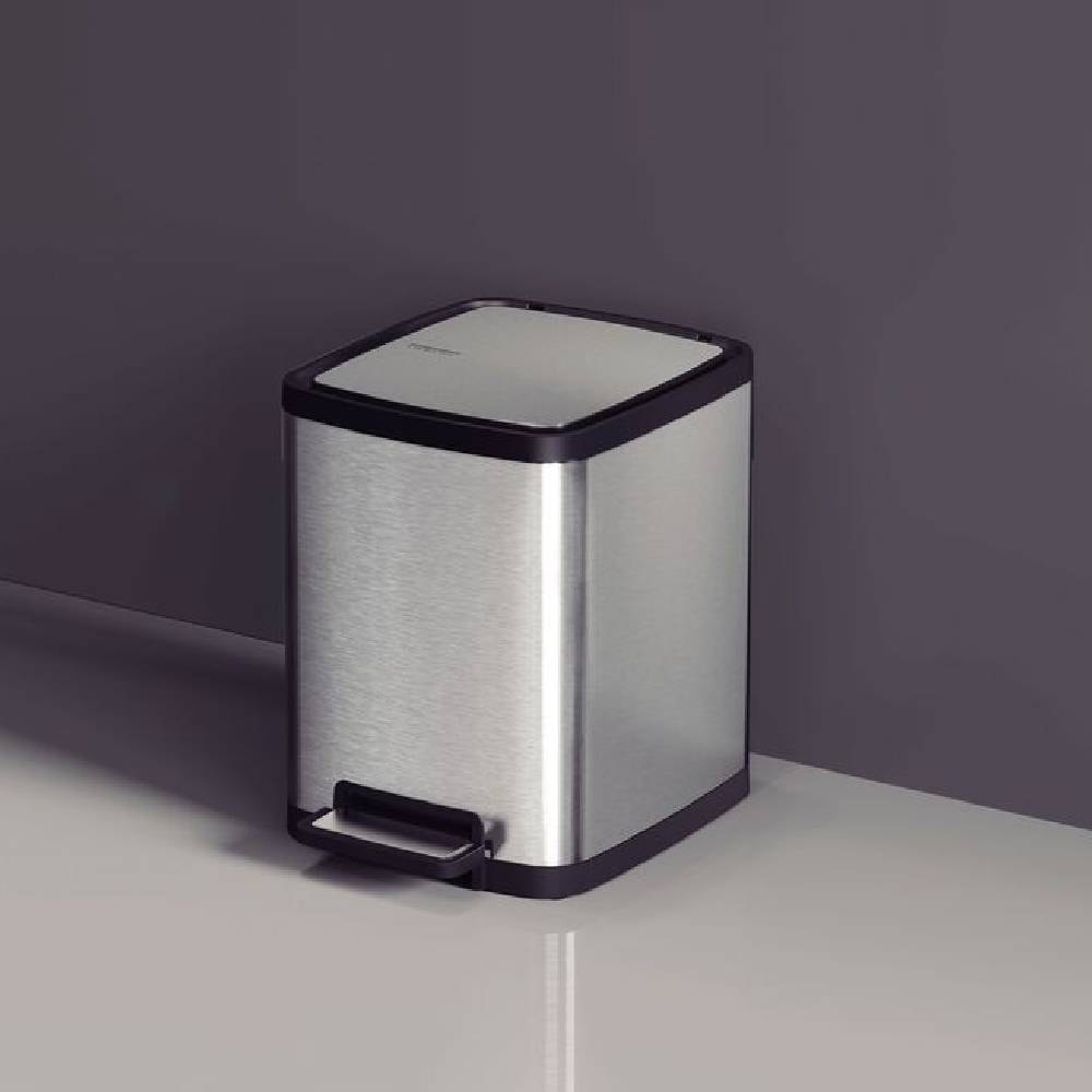 Lixeira Inox Tramontina Octos Balde Removível 10L - 94544410