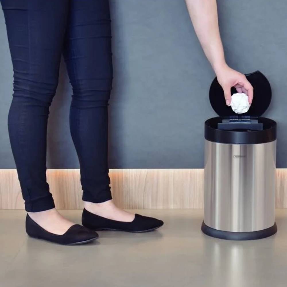 Lixeira Inox Tramontina Smart Sensor 6L - 94543/106