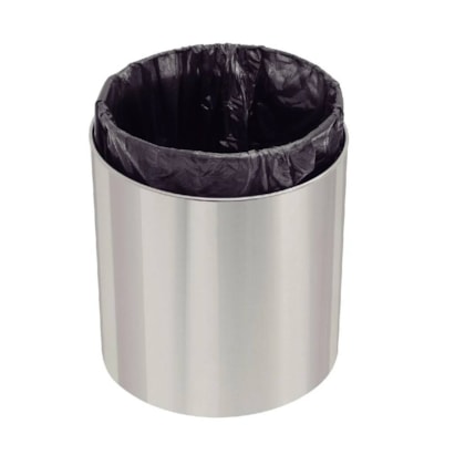 Lixeira Inox Tramontina Útil Scotch Brite 5L - 94540036