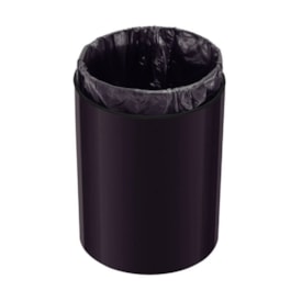 Lixeira Inox Tramontina Útil Scotch Brite Black Matte 5L - 94540084