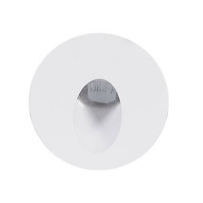 Luminária Balizador de Embutir Nordecor Redonda 2,4W 3000K Branco - 2012