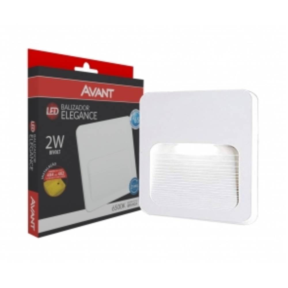 Luminária Balizador de Sobrepor Avant Elegance 2W 3000K Branco - 181550572
