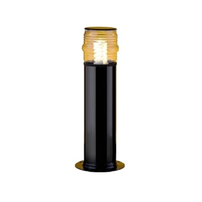 Luminária Balizador Ideal Timoneiro 50cm de Alumínio Preto - P-50