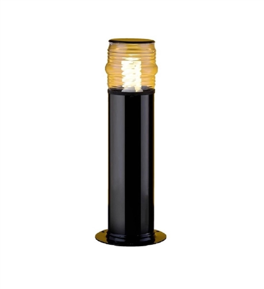 Luminária Balizador Ideal Timoneiro 50cm de Alumínio Preto - P-50