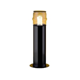 Luminária Balizador Ideal Timoneiro 50cm de Alumínio Preto - P-50