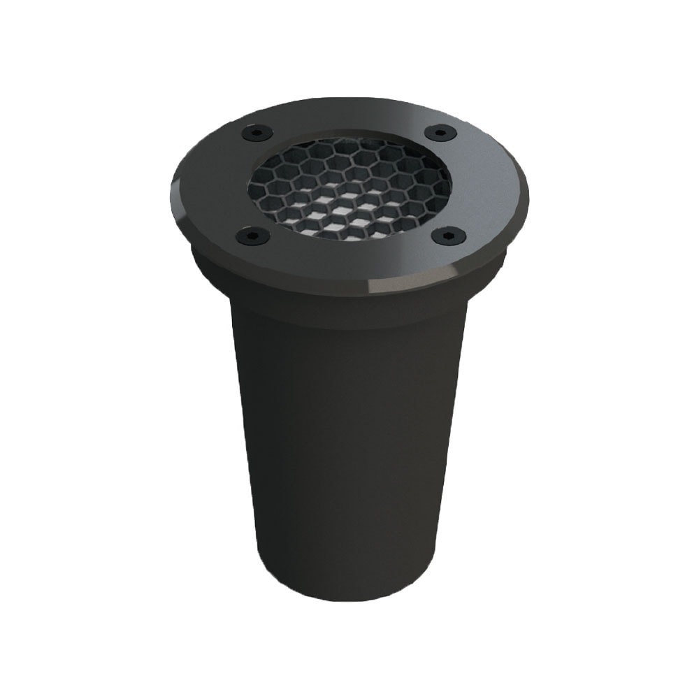 Luminária de Chão LED Embutido Save Energy Redonda 6W 2700K Bivolt Preto - SE-335.1627