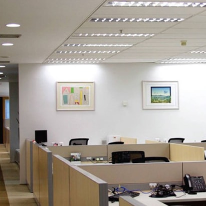 Luminária de Embutir Comercial Aletada Blan A-835 2x16w Branco