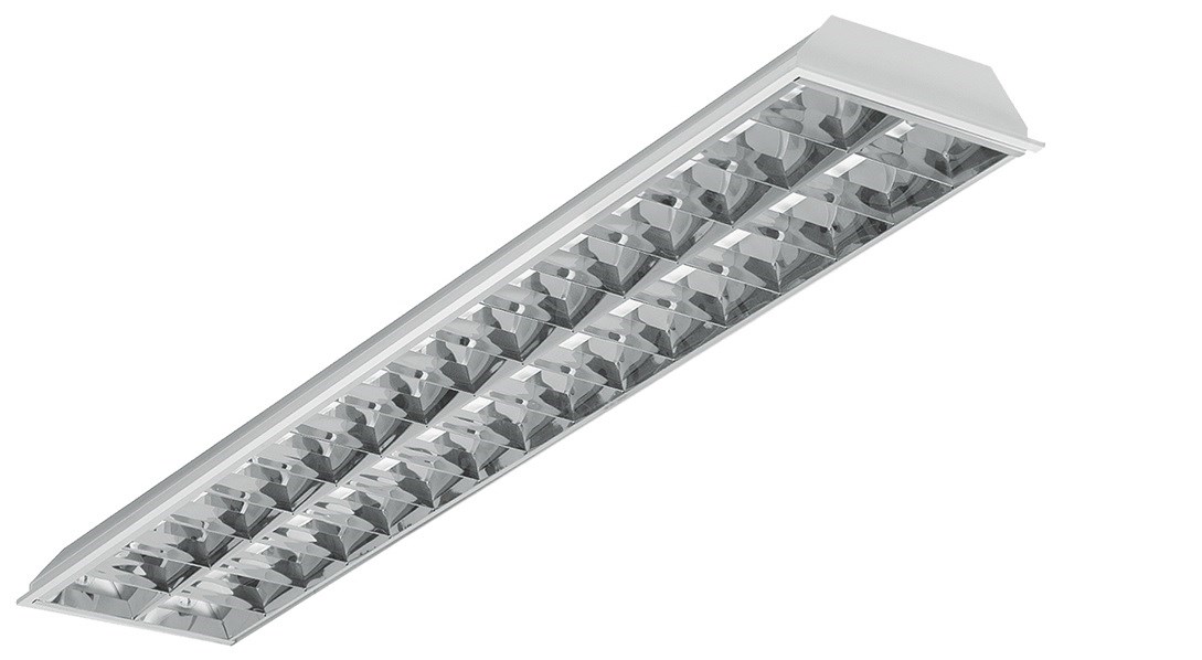 Luminária de Embutir Tubular LED INTRAL 4x14W - LE-503