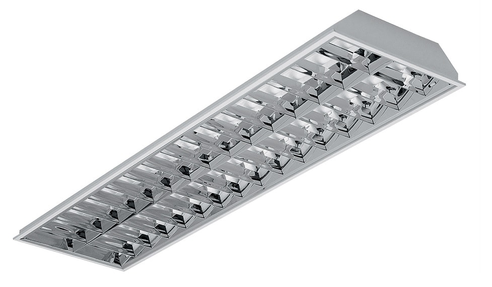 Luminária de Embutir Tubular LED T8 INTRAL 2x32W - RE-800