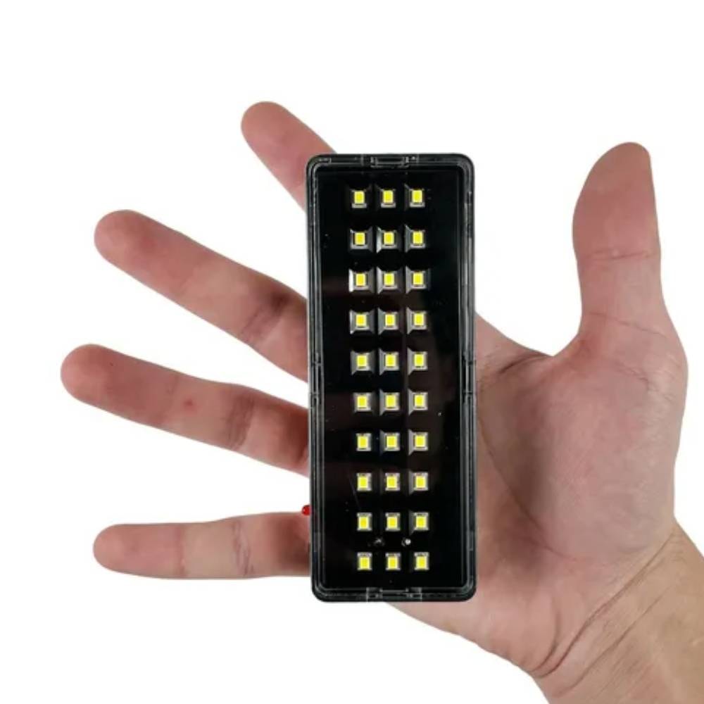 Luminária de Emergência LED Avant 1W 6000K Preto - 354251374