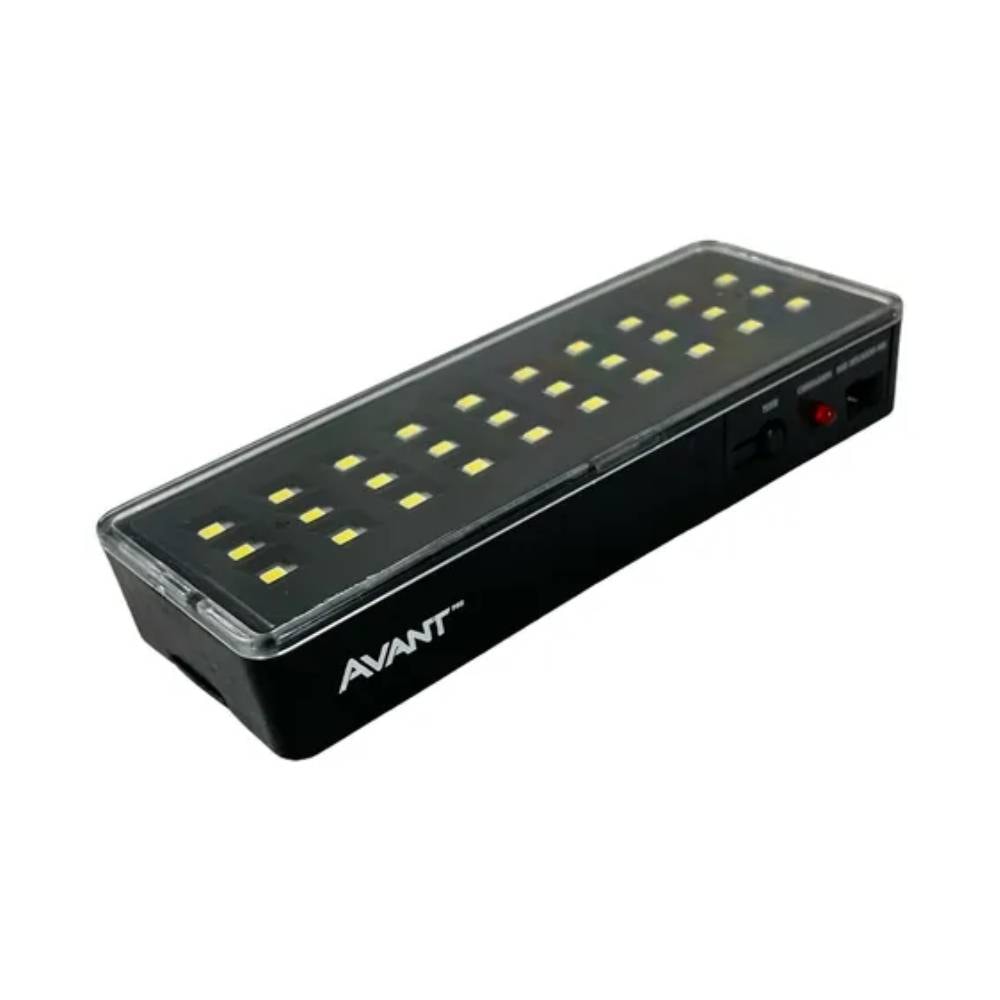 Luminária de Emergência LED Avant 1W 6000K Preto - 354251374