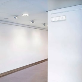 Luminária de Emergência LED Blumenau 1W Bivolt Branco - 40030034