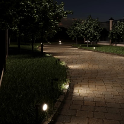 Luminária de Jardim Espeto Led Saveenergy 5W 2.700K Preto - SE-325.1799